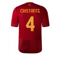 AS Roma Bryan Cristante #4 Fotballklær Hjemmedrakt 2022-23 Kortermet